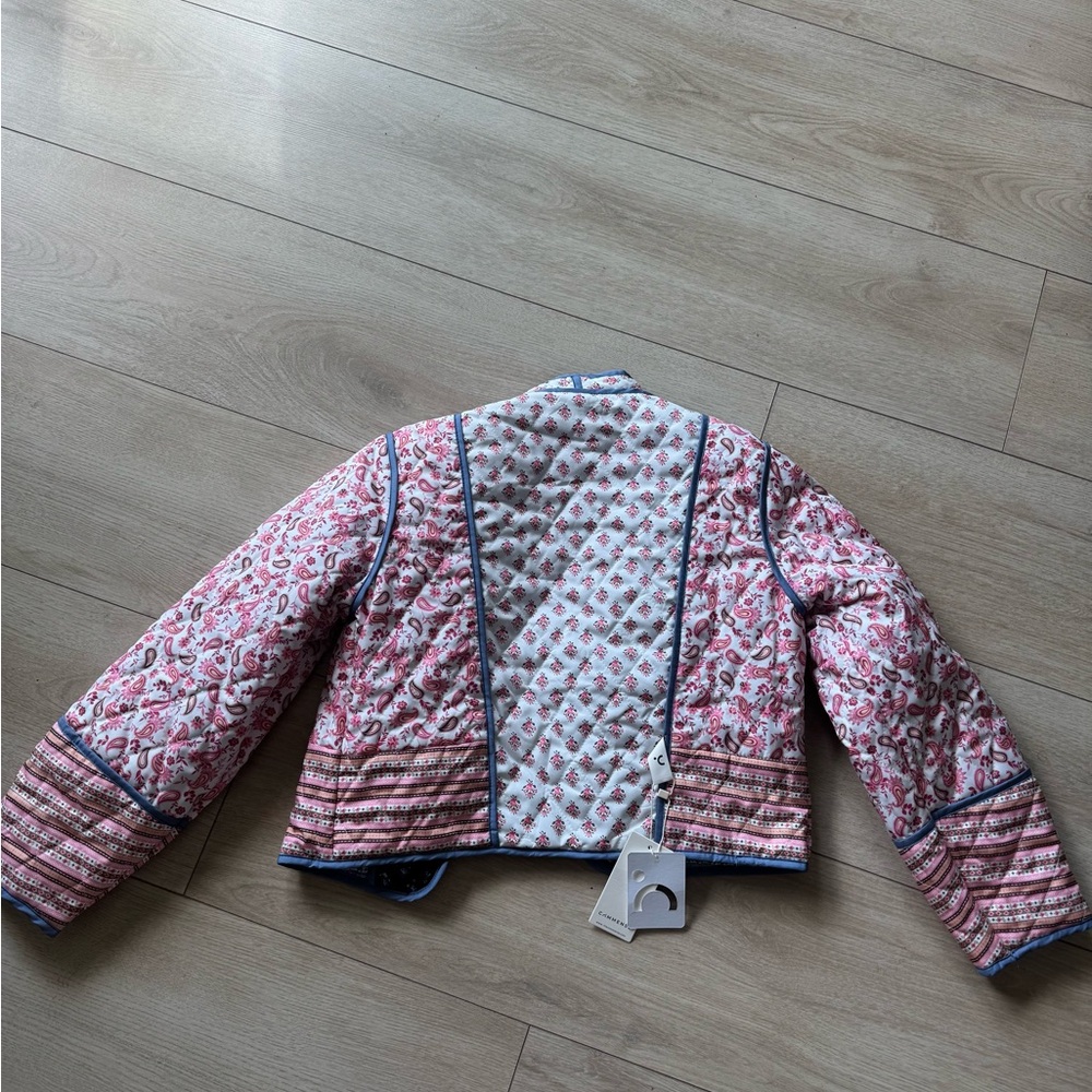 Paisley Patchwork Quilted Coat - image 5
